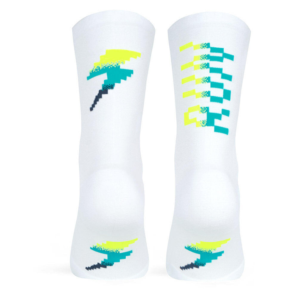PACIFIC AND CO Calcetin running  unisex Thunder, tricotado color Neon