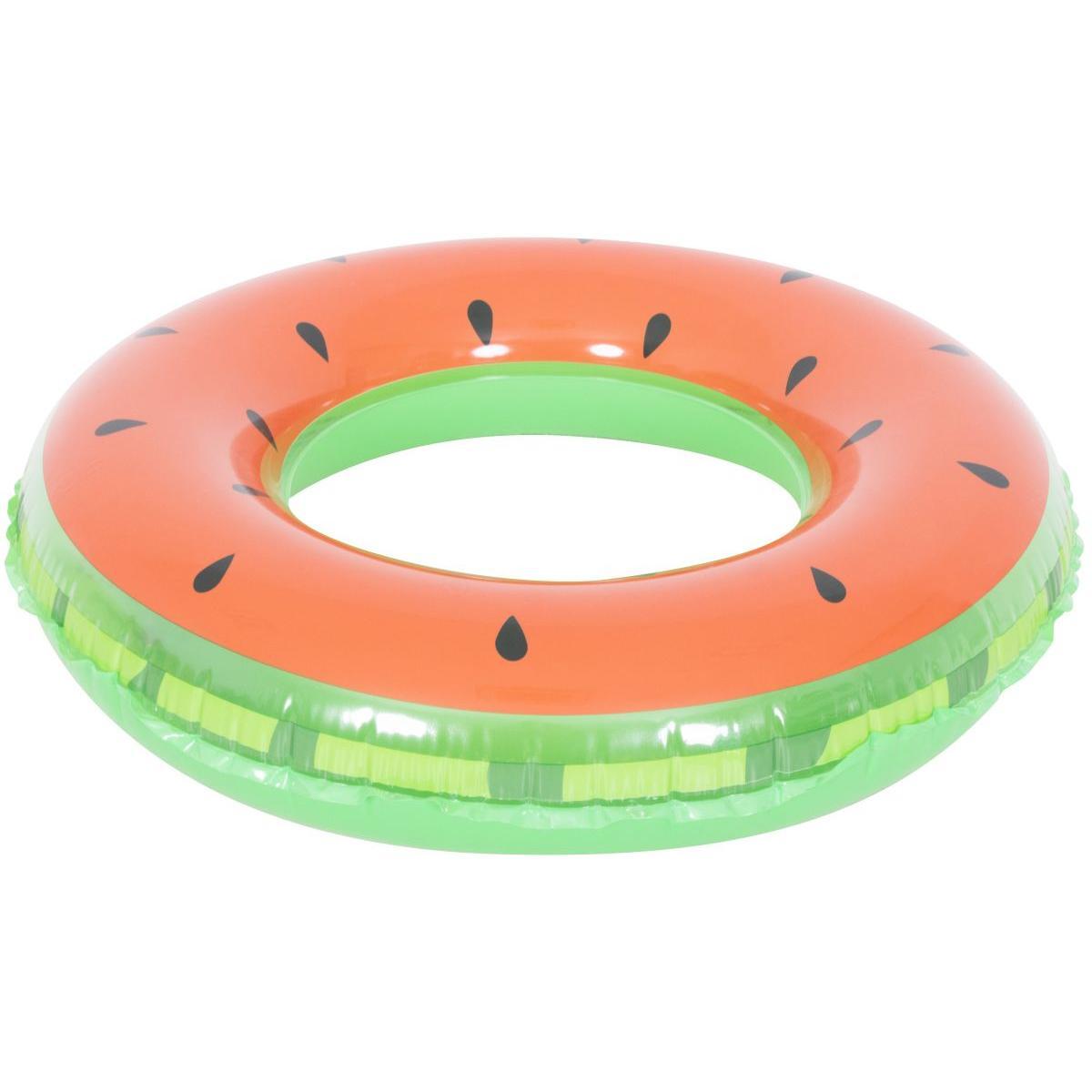Koło dmuchane do pływania 90CM arbuz 3/7