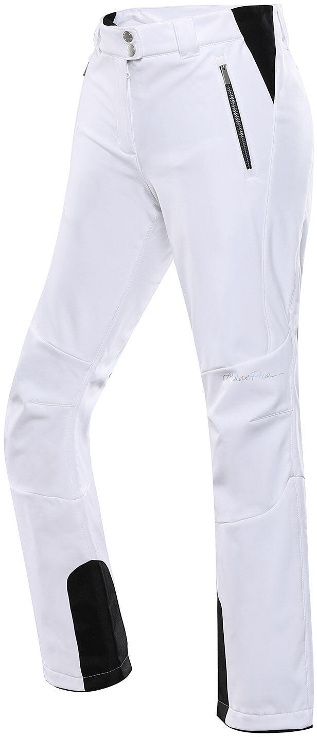 ALPINE PRO Calças de Esqui Softshell Femininas Alpine Pro Hadema XL Impermeáveis