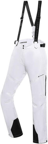 Pantalons de Ski pour Femmes Alpine Pro Osaga White XL - Imperméables et Chauds