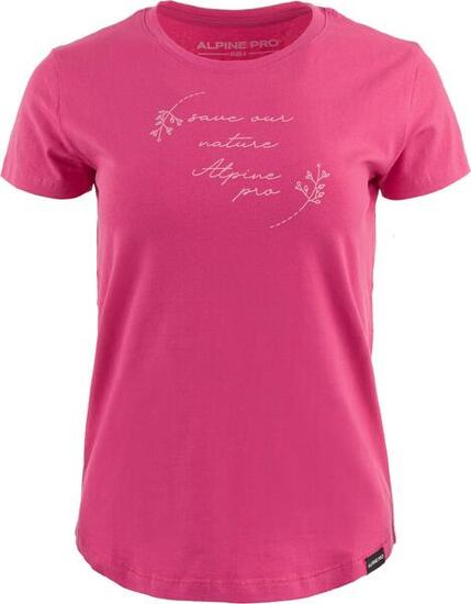 Camiseta mujer ALPINE PRO Badena Rosa XS