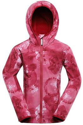 Giacca softshell per bambini Alpine Pro Hooro Chilli 116-122
