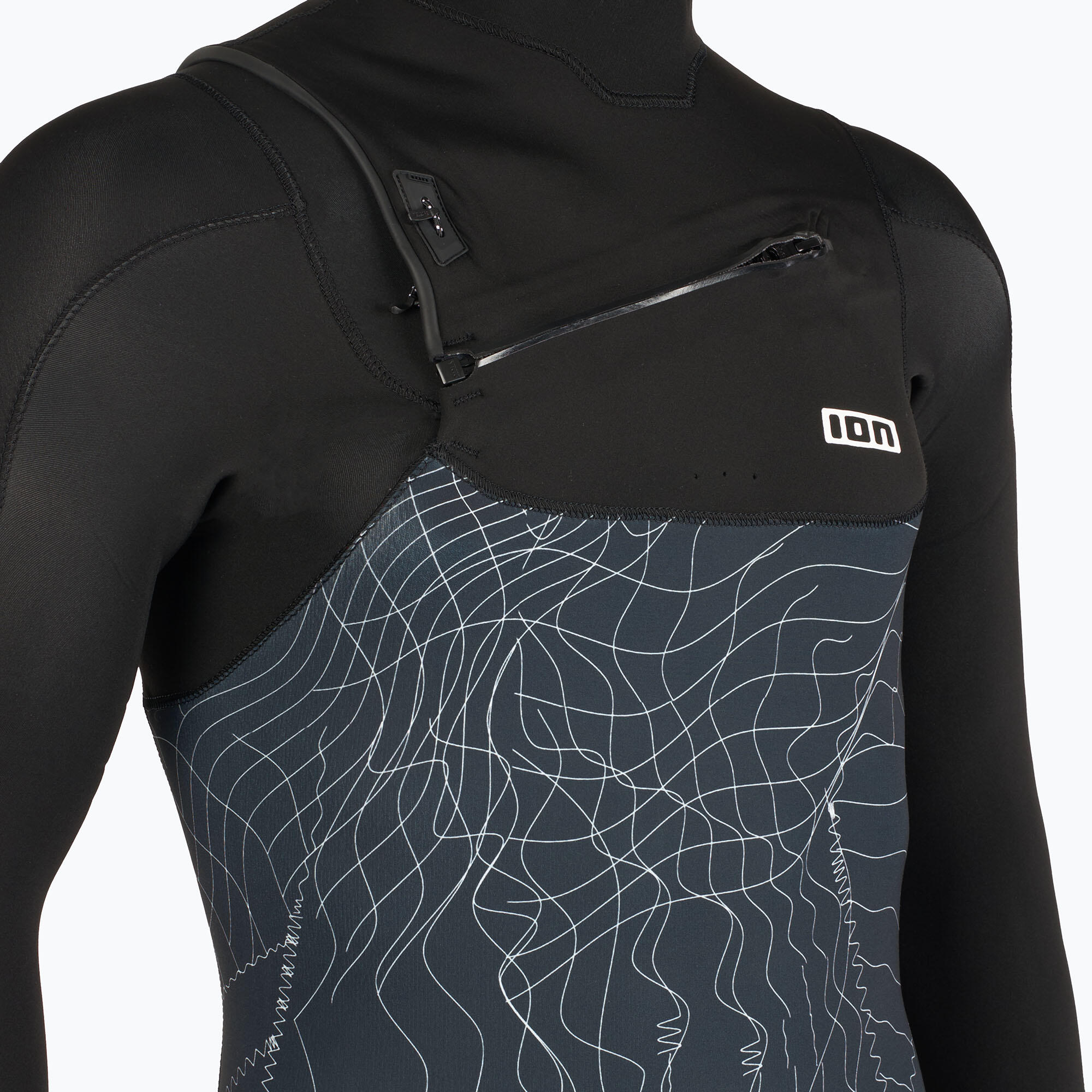 Pianka do pływania męska ION Seek Core 3/2 mm Front Zip 4/5