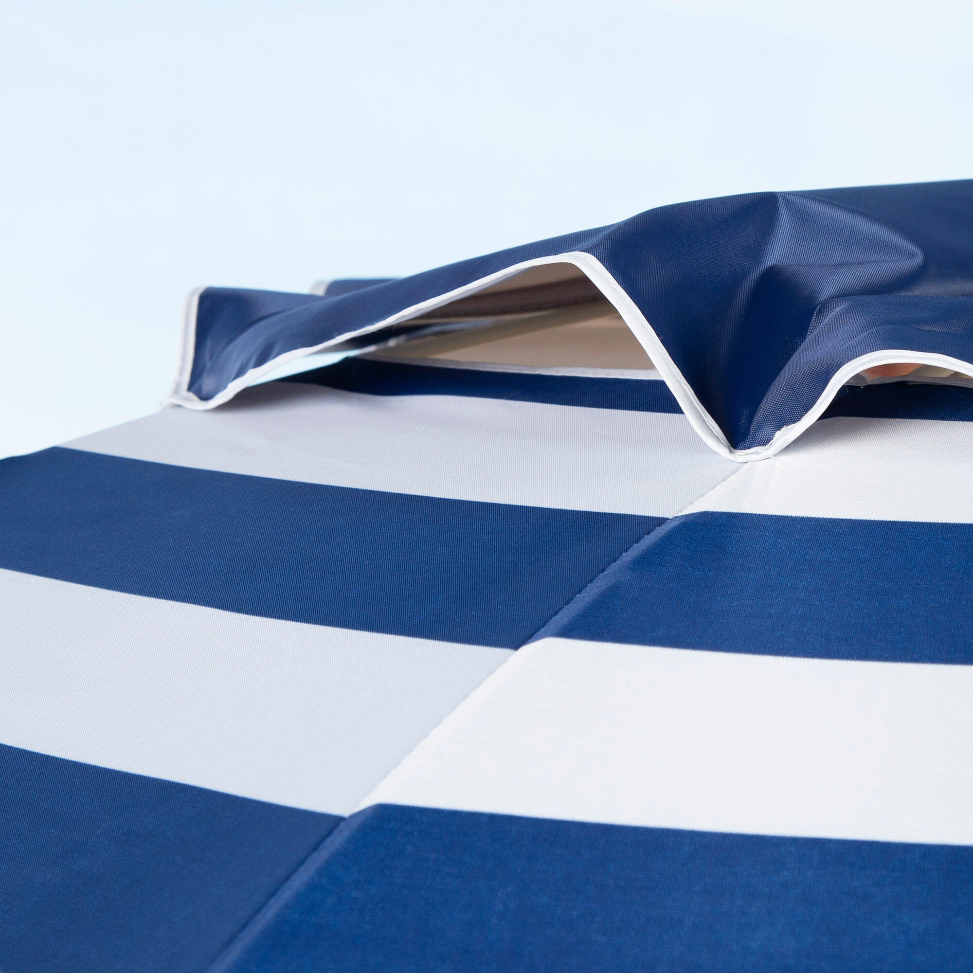 Aktive Parapluie de plage coupe-vent 8 cannes 220 cm marine 6/7