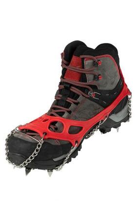 Schuhspikes winterwandern Pro Traxion Lite rot