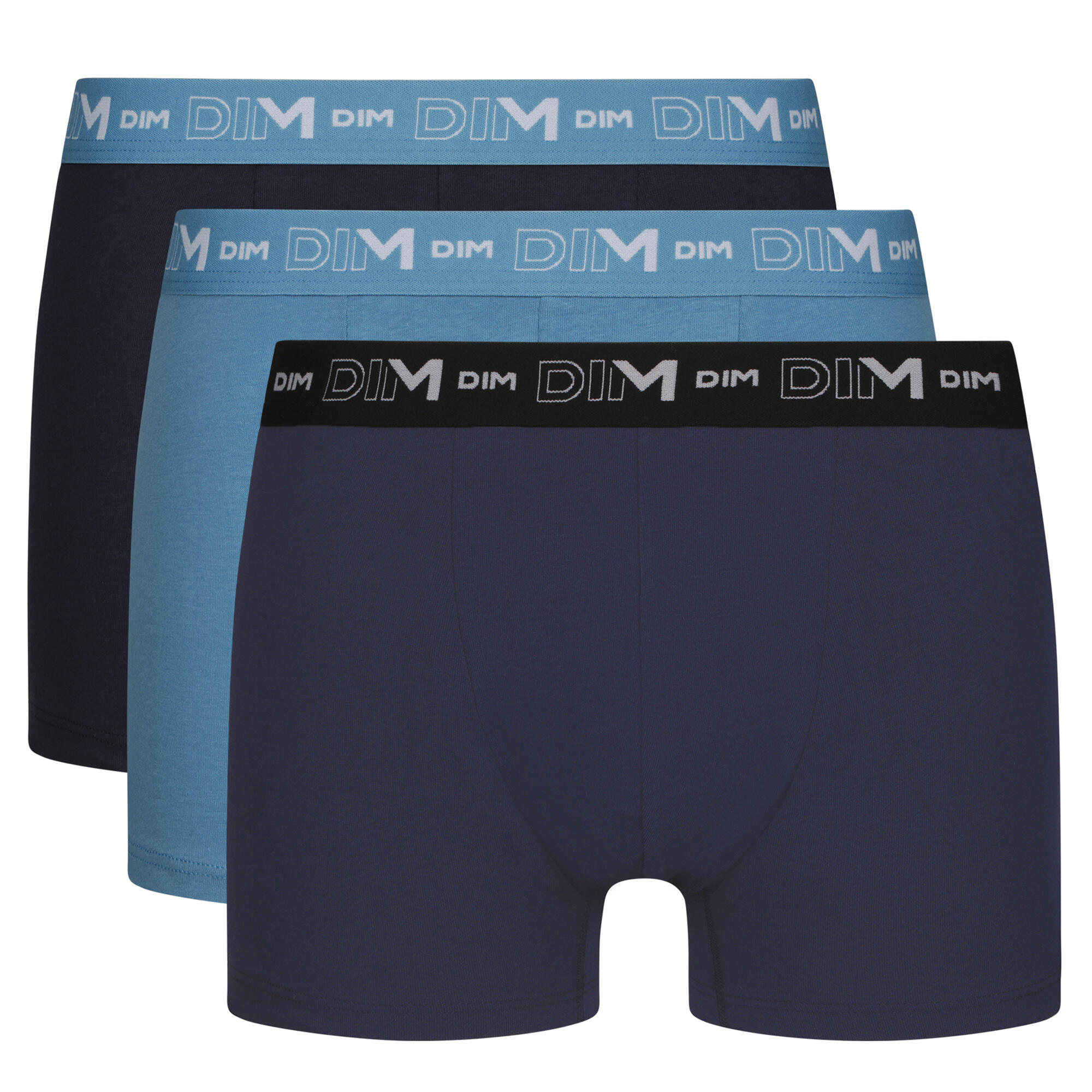 Cuecas Boxer DIM Pack de 3 4/4