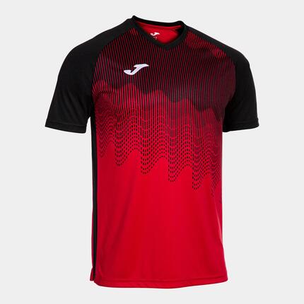 Maillot Manches Courtes Football Enfants Joma Tiger VI Rouge