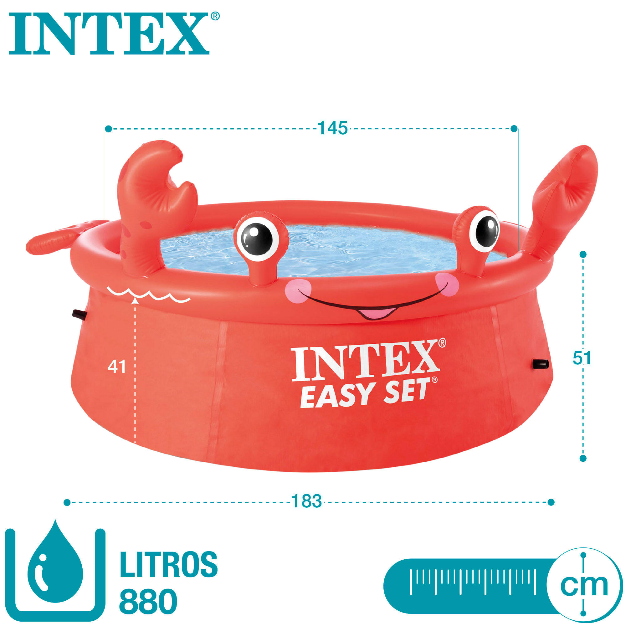 de usuario Intex Happy Crab Easy Set Pool (13 páginas