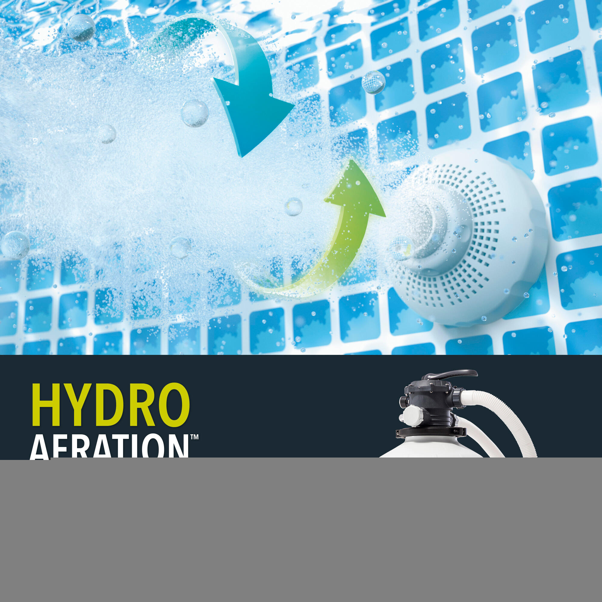 Intex 26652 - Pompa Filtro a Sabbia Krystal Clear, Flusso Acqua 12000 L/h 5/7