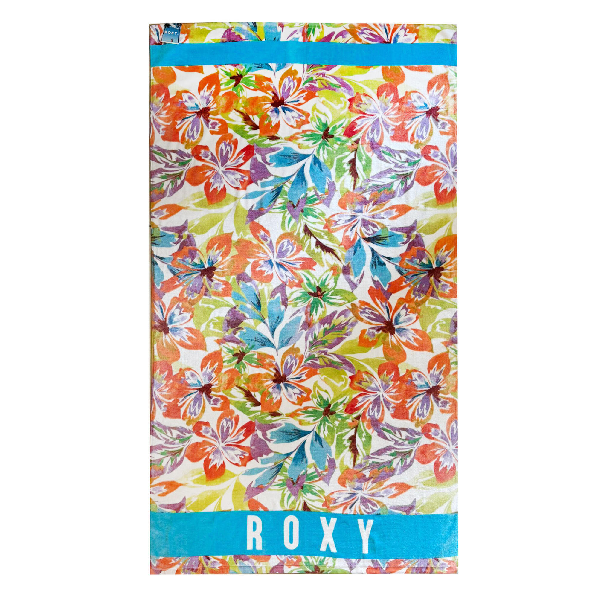Roxy - Roxy Cold Water - Serviette De Plage En Coton - Serviette De Bain - Jaune|multicolore|orange - Taille Unique - Decathlon