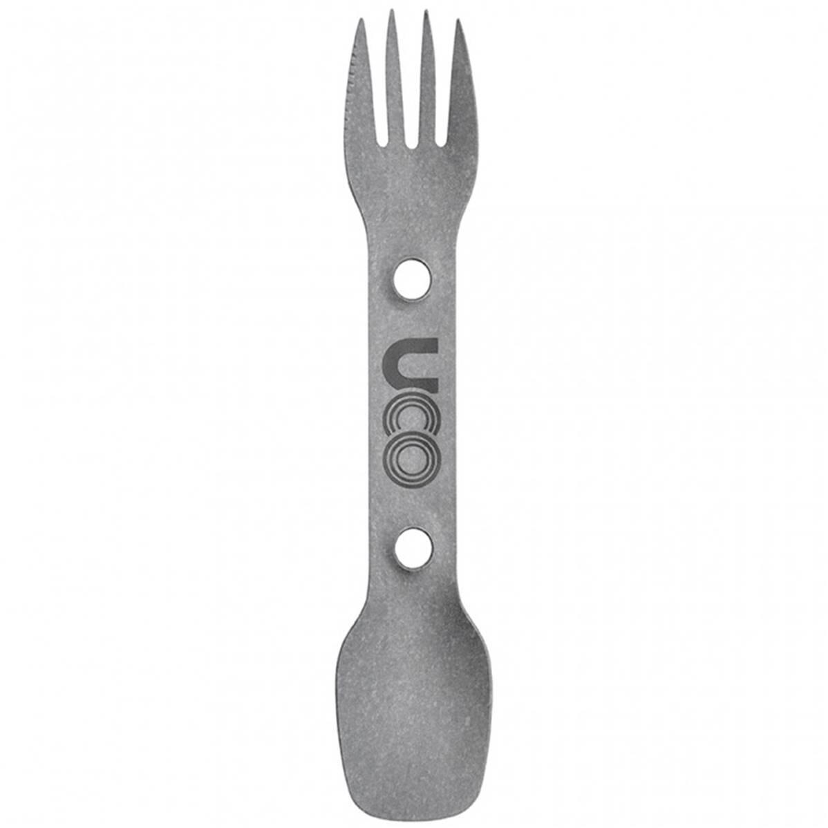 3-in-1 lepel-vork-mes bestek Uco 2/2
