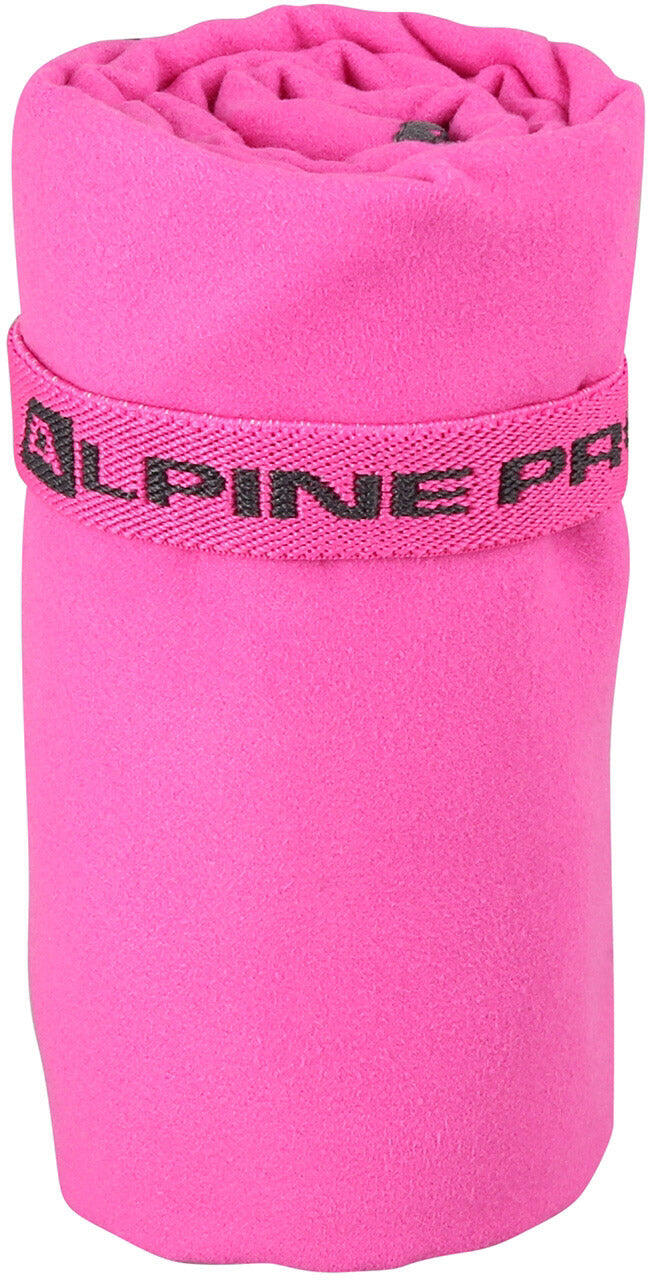ALPINE PRO Asciugamano in microfibra ad asciugatura rapida Alpine Pro Rosa