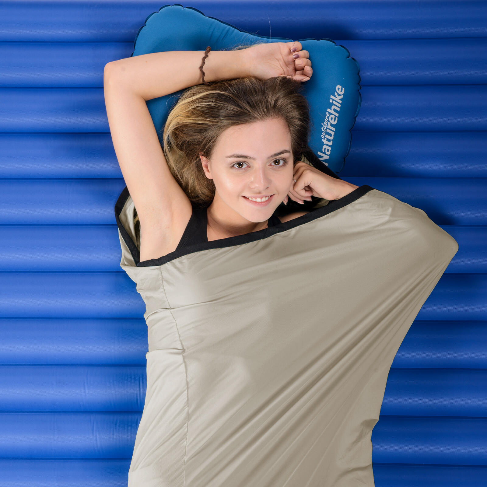 Saccolenzuolo High Elasticity 200x80cm khaki 4/4