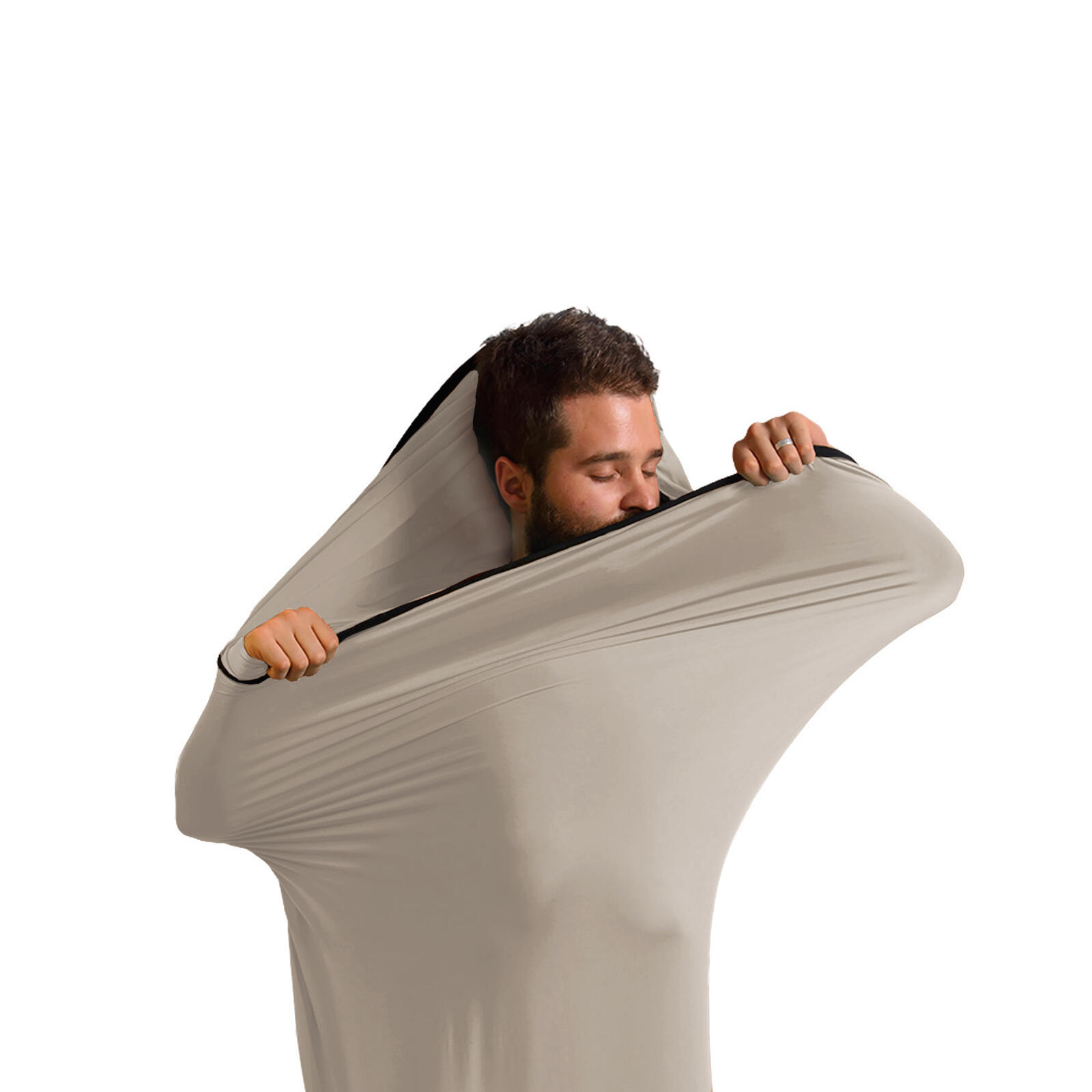 Saccolenzuolo High Elasticity 200x80cm khaki 2/4