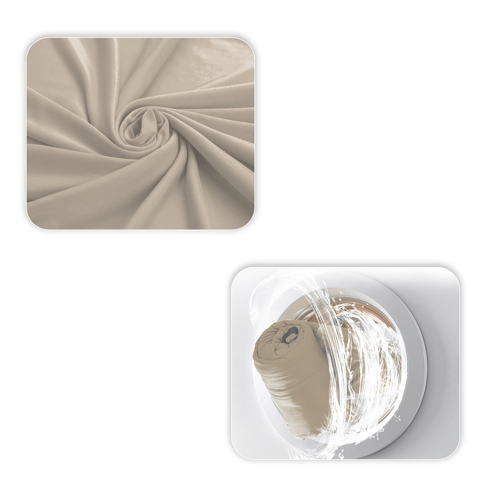 Saccolenzuolo High Elasticity 200x80cm khaki 3/4