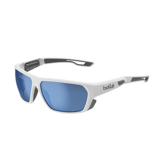 Lunettes de soleil AIRFIN White Matte Grey - Volt+ Offshore Polarized
