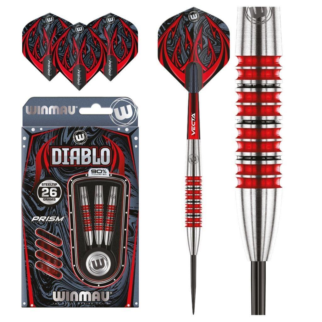 WINMAU Winmau Diablo 1 freccette in acciaio 26G