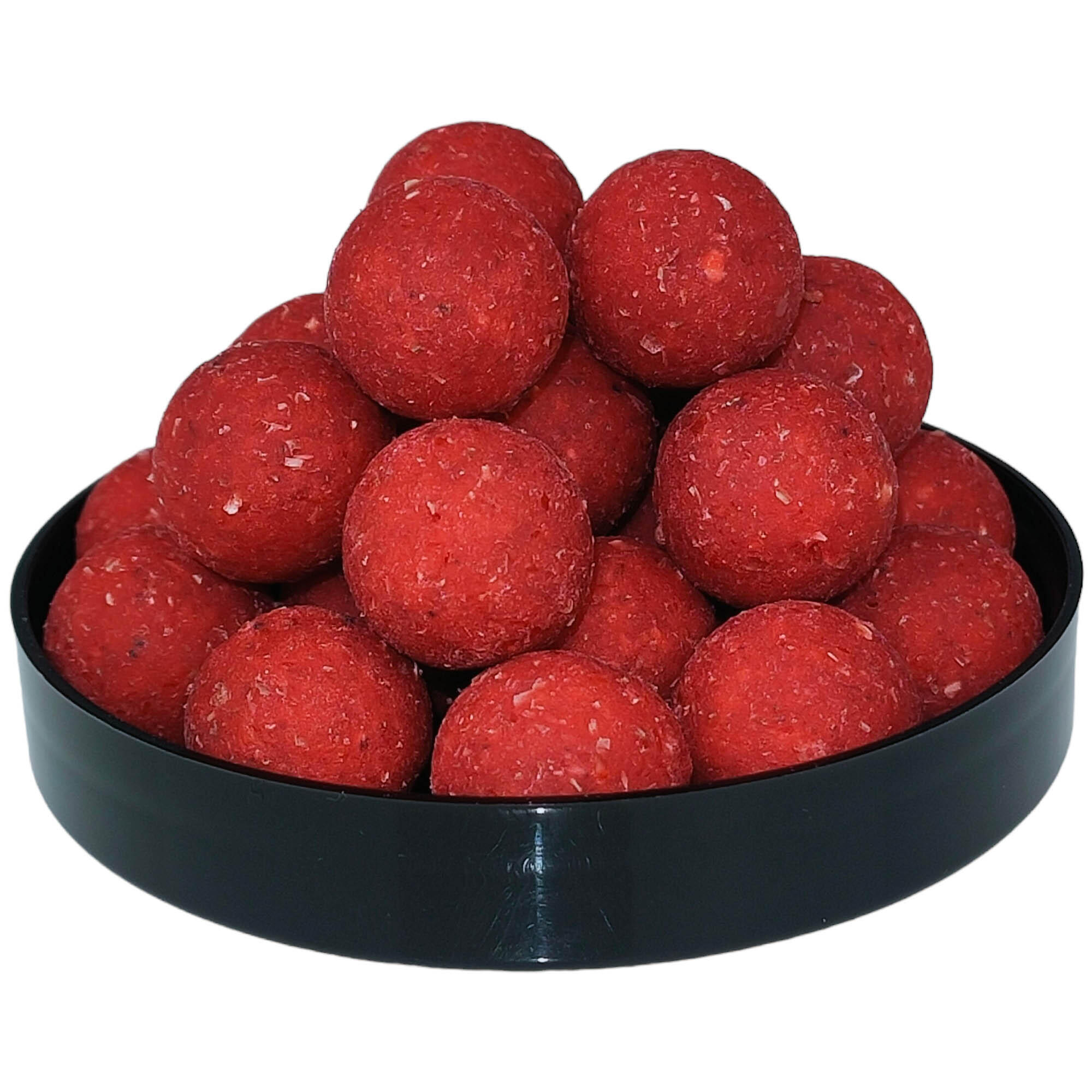 Kulki przynętowe 16mm + dopalacz Warmuz Baits 250ml TRUSKAWKA KREM 2/3