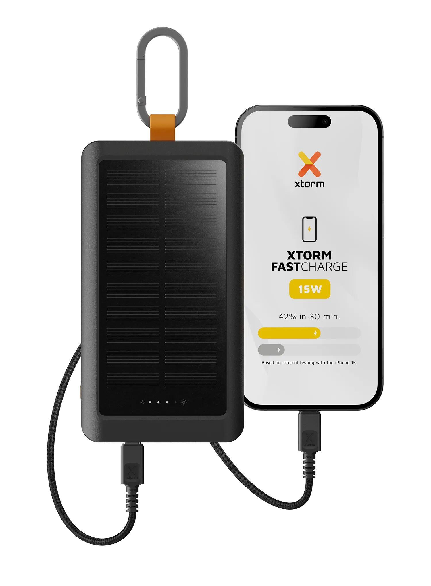 Xtorm Go2 Solar Batterie Externe- 10.000 mAh 7/7