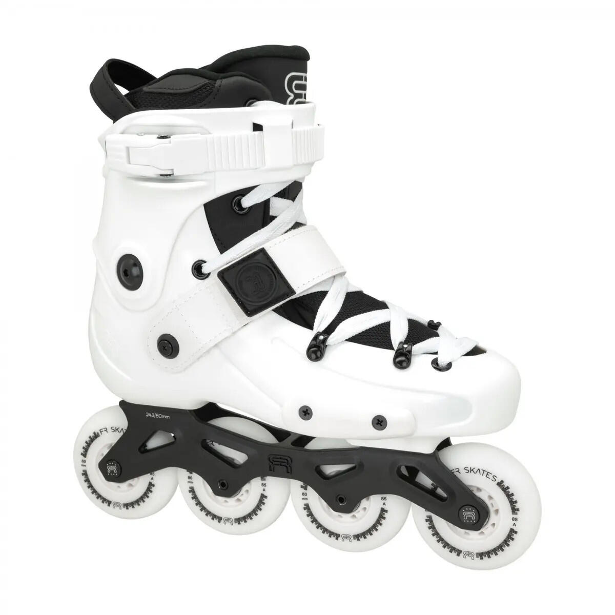 FRX 80 X3R In-Line Fitness, City Skating & FreeRide Skates – White