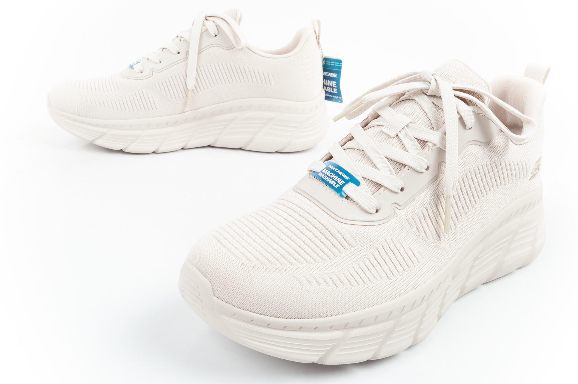 Sapatilhas Skechers Mulher  Bobs sport B flex hi - Flying H Brancas 5/7