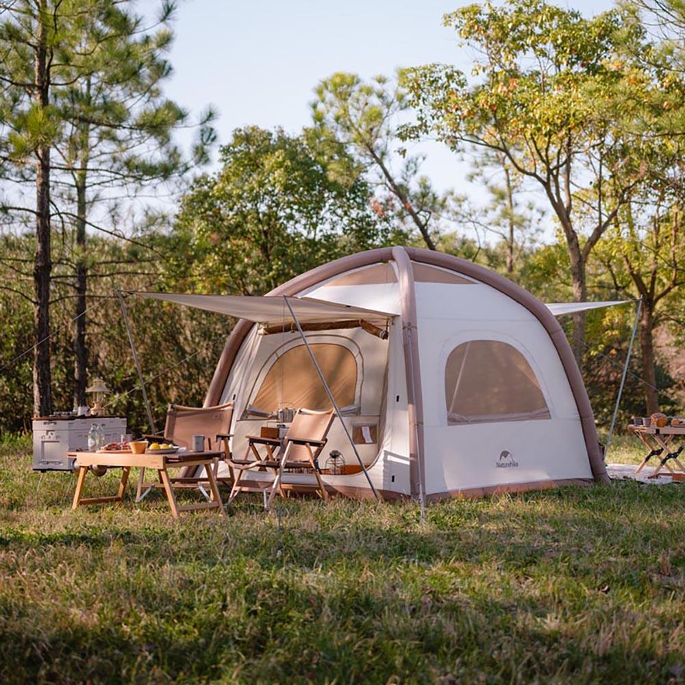 Tienda de campaña hinchable Naturehike Ango Air para 3 personas 3/6