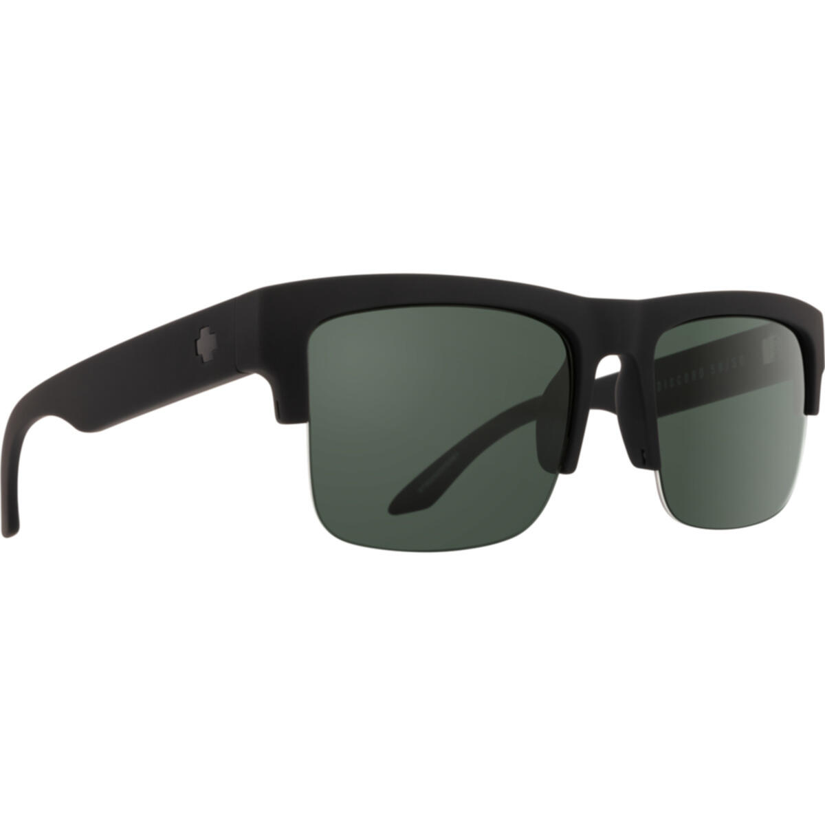 Spy - Discord 5050 Soft Matte Black - Happy Gray Green Polar - Lunettes De Soleil - Noir - Taille Unique - Decathlon