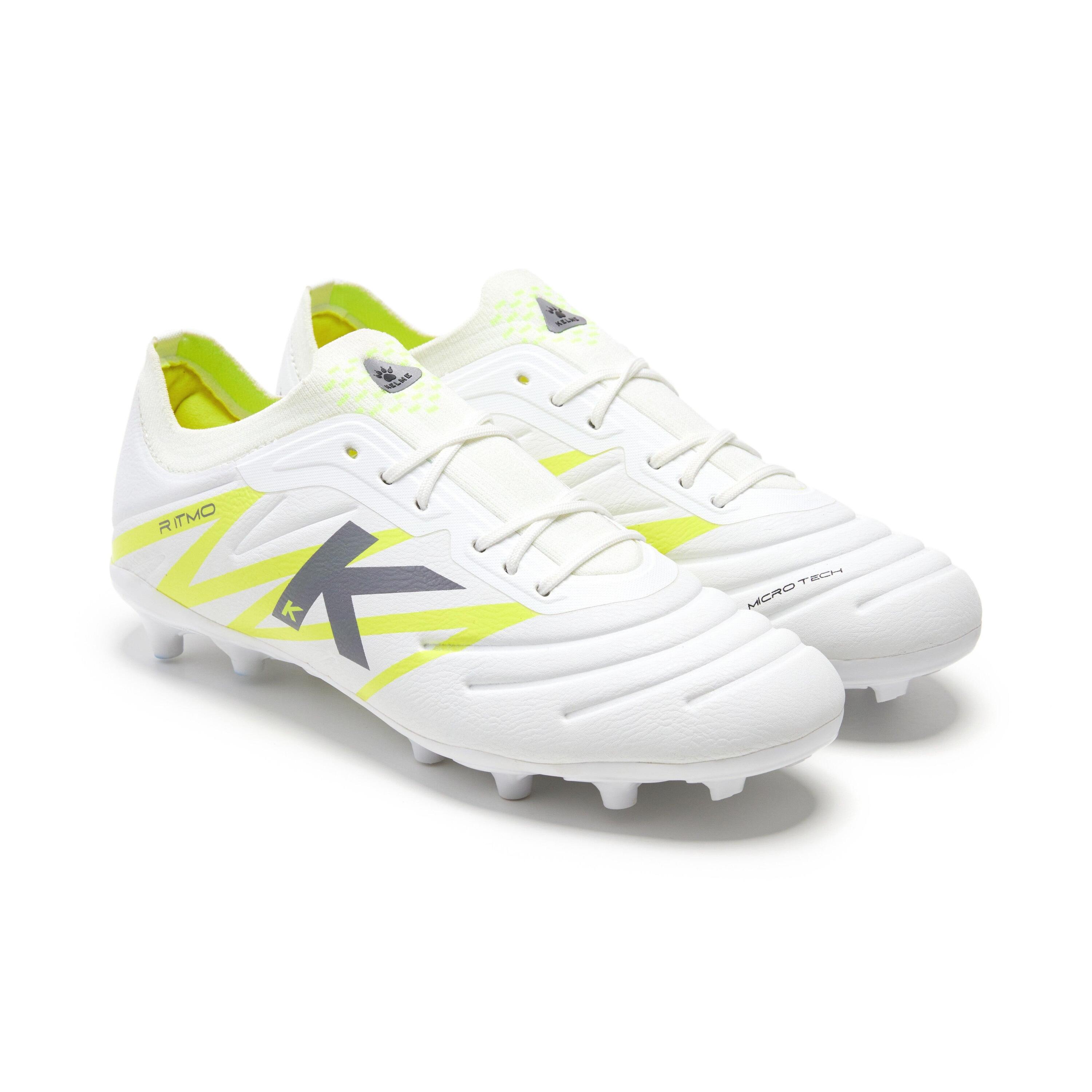 Kelme Botas De Fútbol Ritmo Mg Blanco Unisex 5/6