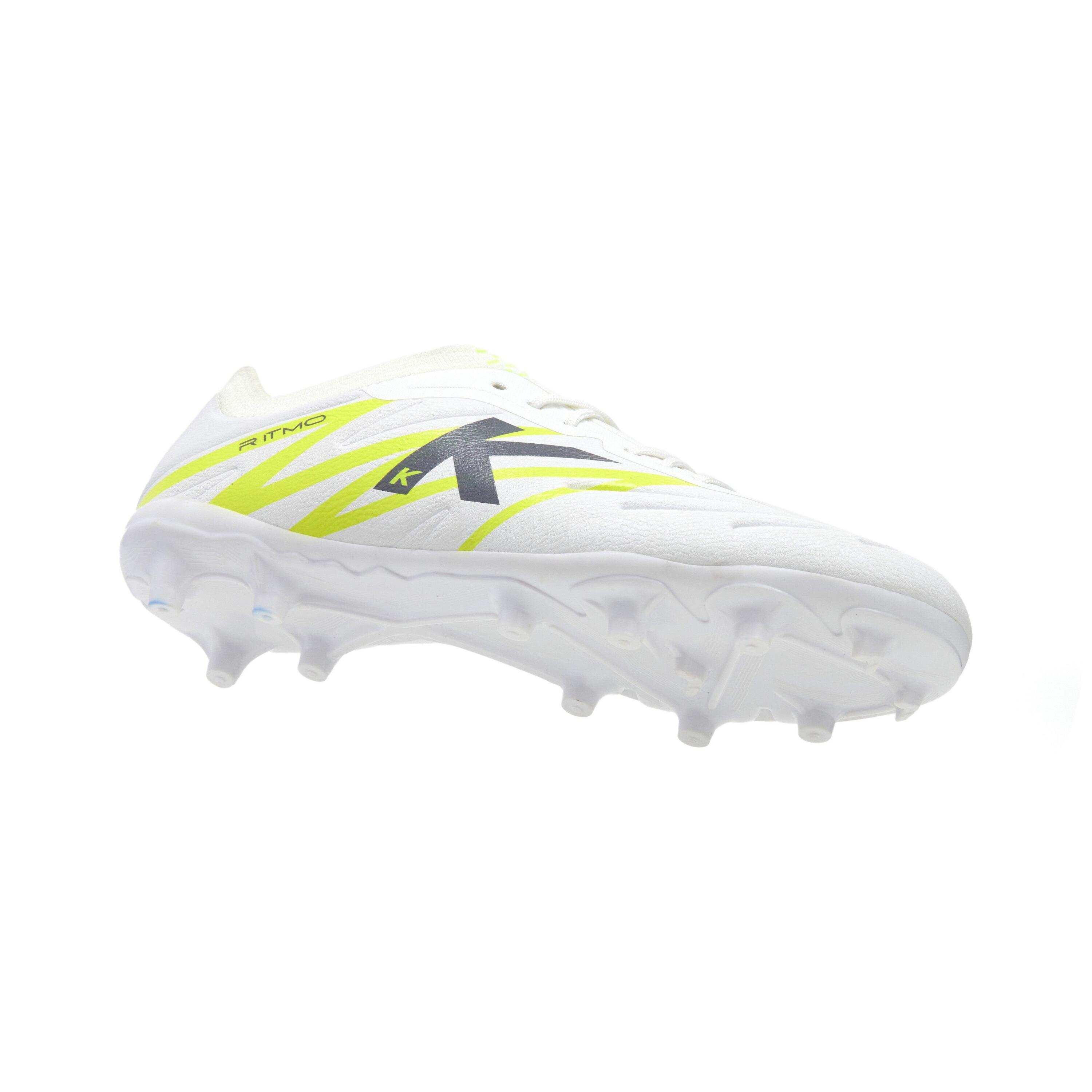 Kelme Botas De Fútbol Ritmo Mg Blanco Unisex 4/6