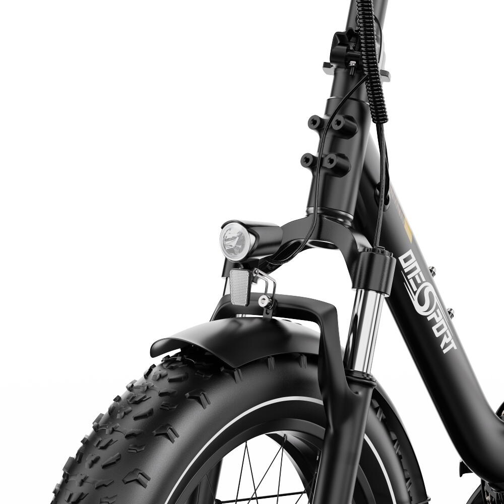 OT16 MAX bici elettrica pieghevole adulti, batteria 48V18Ah, pneumatici 20×4.0". 9/11