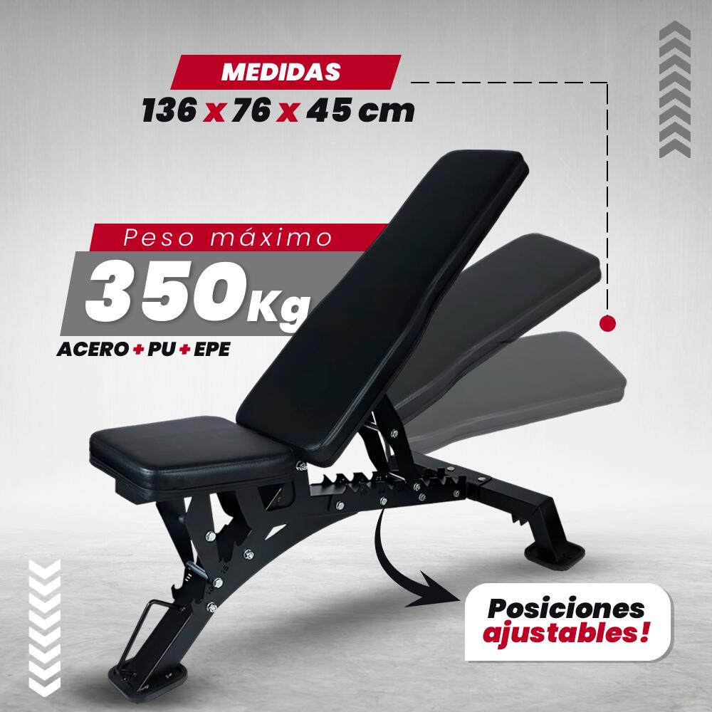 Banco de musculación declinable Viok Sport 6/6