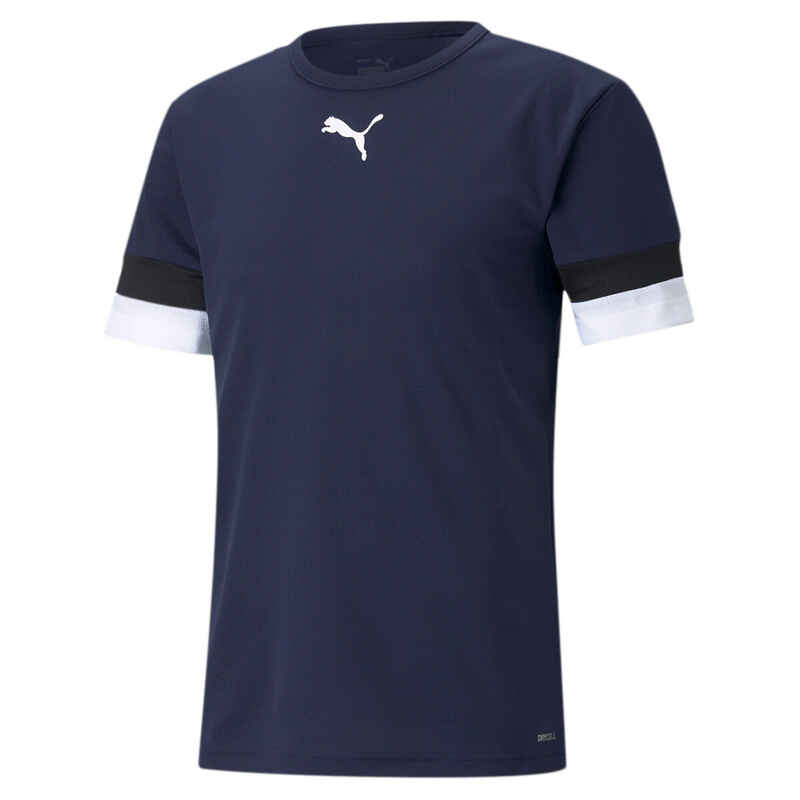 Puma Teamrise Jersey Blaues T-Shirt Erwachsene