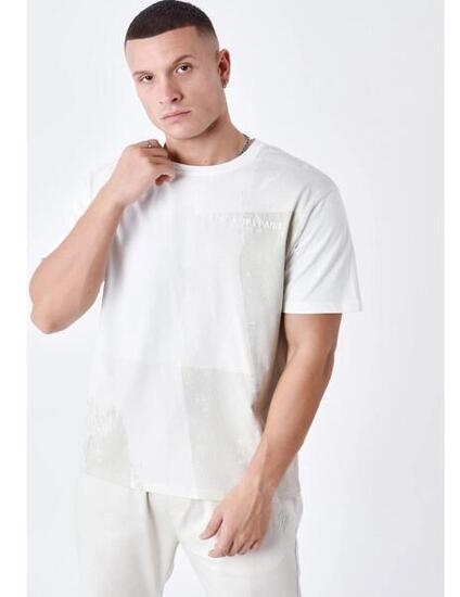 T-shirt à manches courtes pour homme Project x paris Blanc