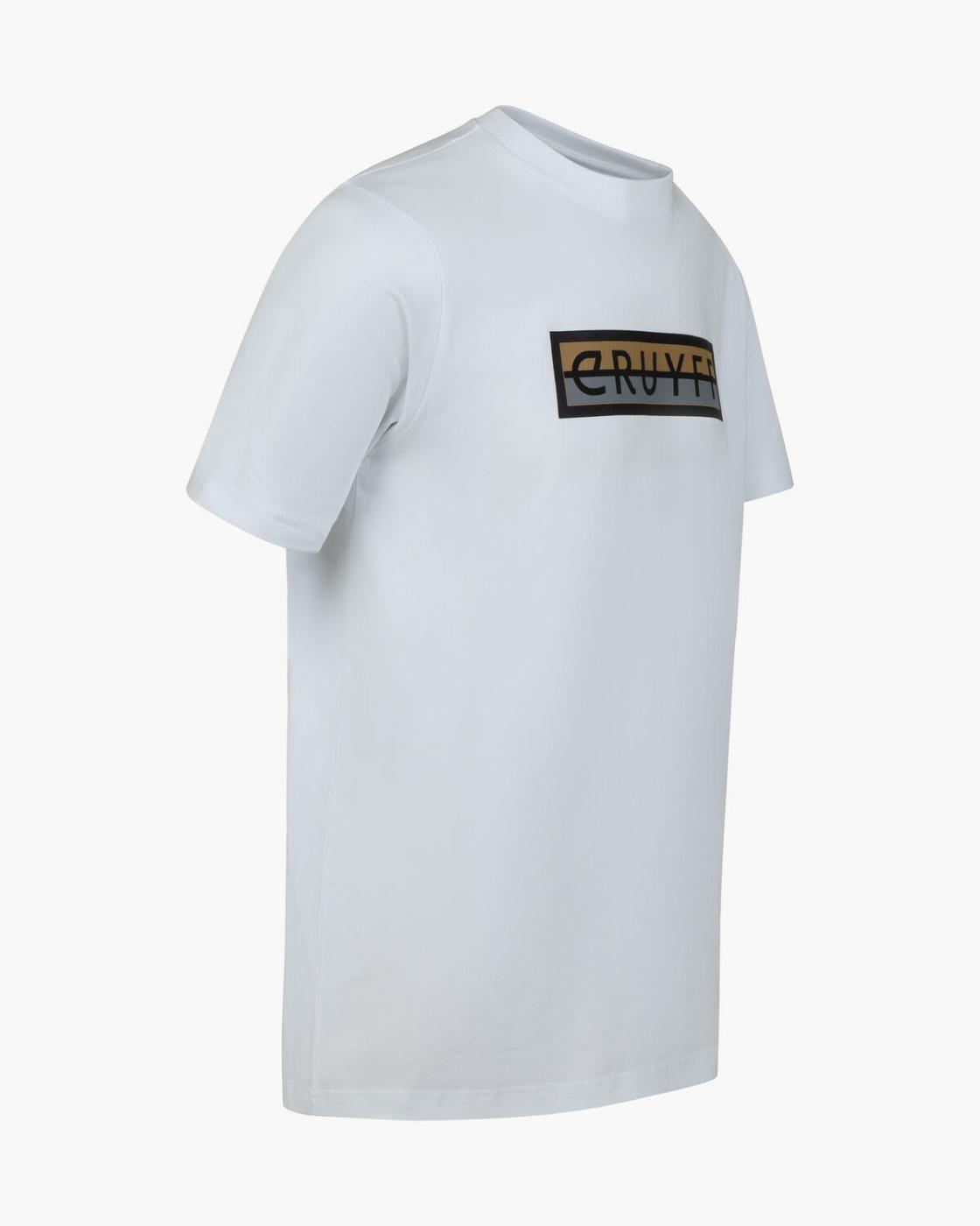 Camiseta de manga corta para Hombre Cruyff  Blanco 3/7