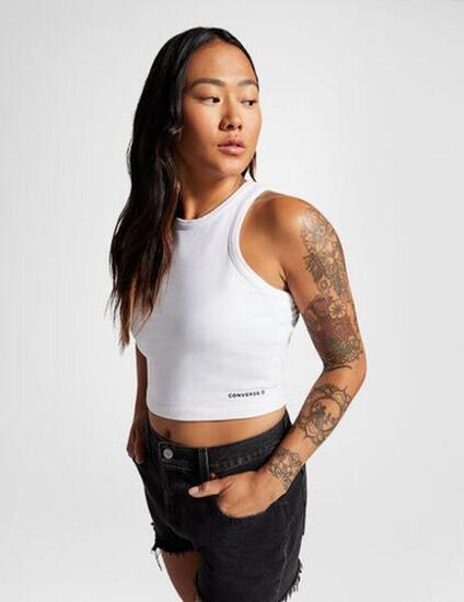 Top para Mujer Converse Blanco