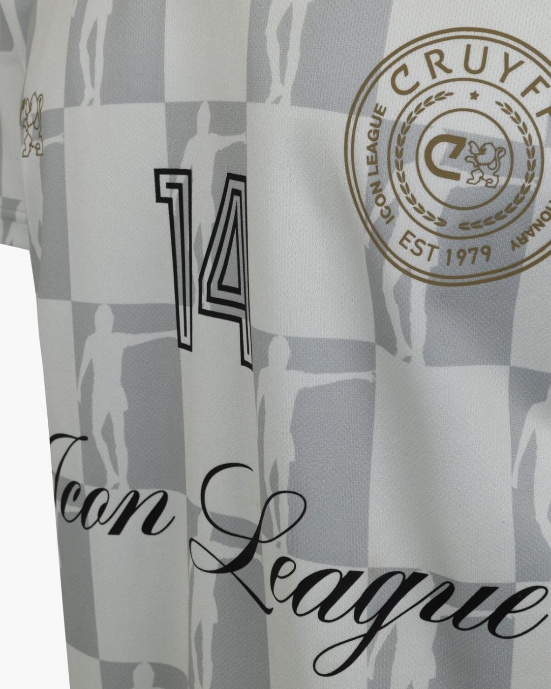 Camiseta de manga corta para Hombre Cruyff  Gris 2/7