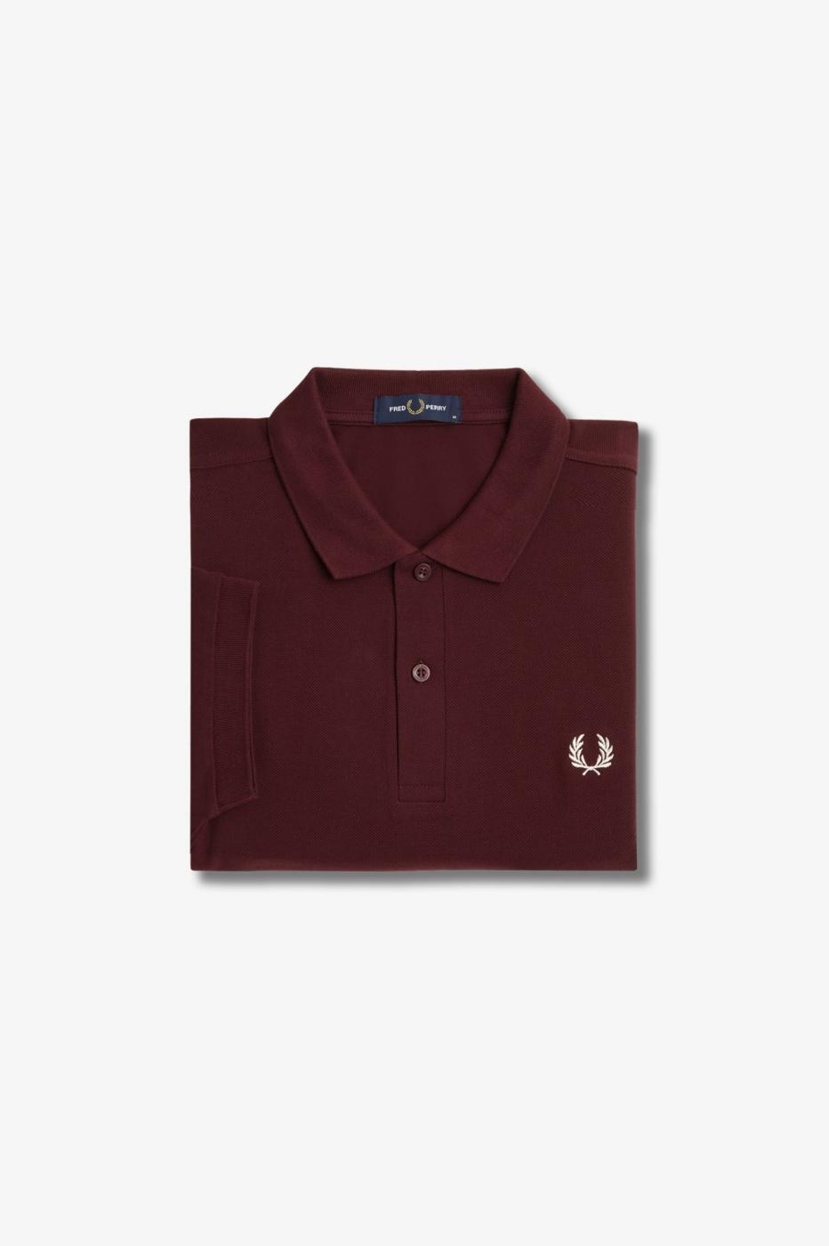 Camiseta para Hombre Fred perry  Granate 2/4