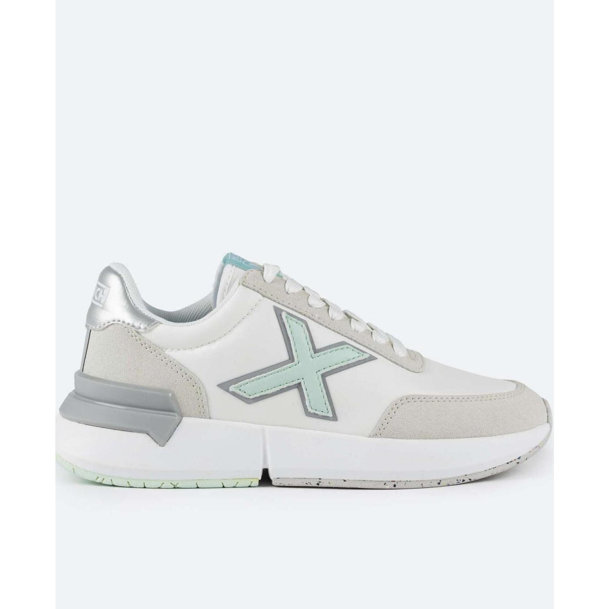 Munich - Chaussures Pour Femme Munich Gris - Chaussures De Sport - Blanc|gris - Decathlon