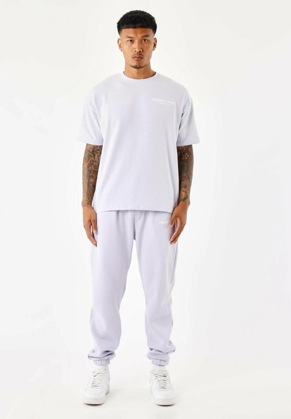 Maillot à manches courtes pour homme Project x paris Violet 2/5