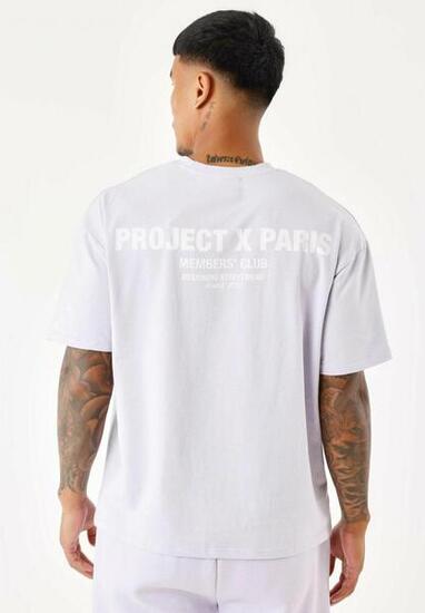 Kurzarm-T-Shirt für Männer Project x paris Lila