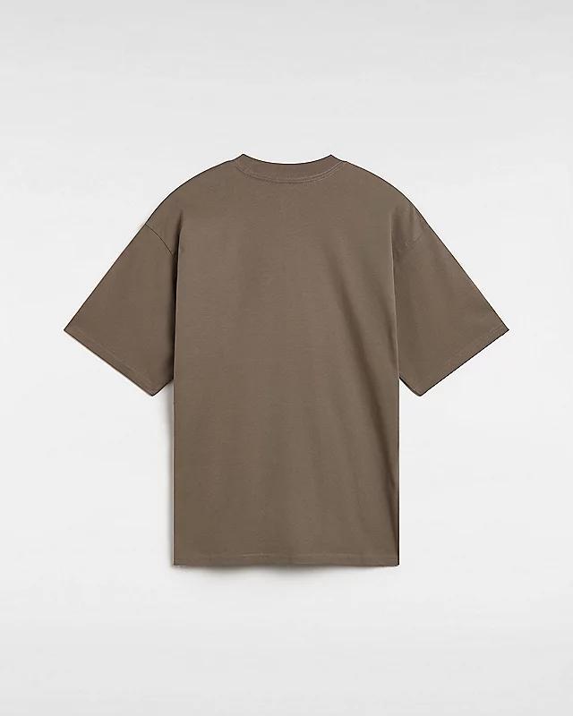 Camiseta de manga corta para Hombre Vans  Marrón 2/2