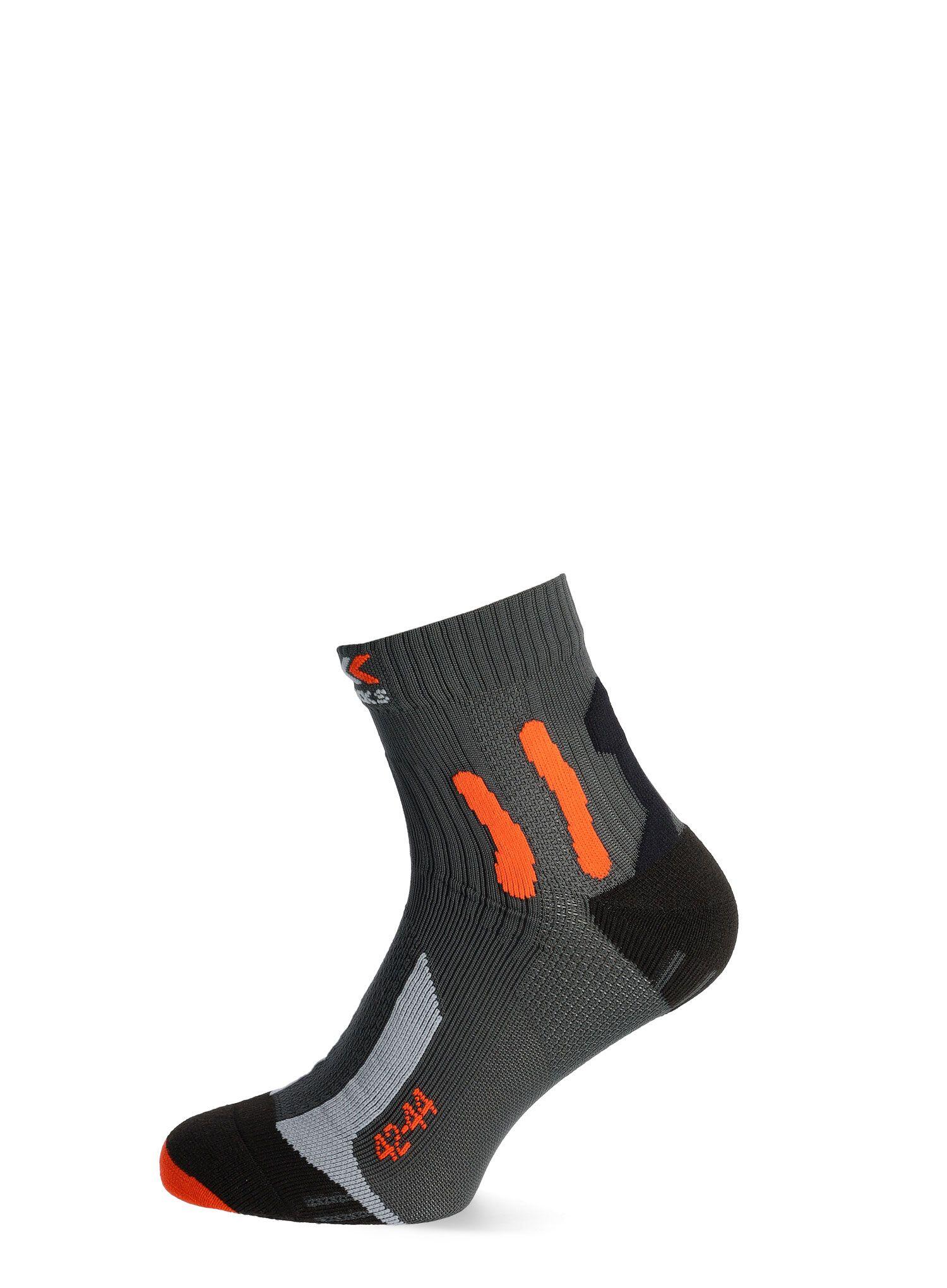 Chaussettes de marche extérieure en polyamide orange taille 39/41 3/4