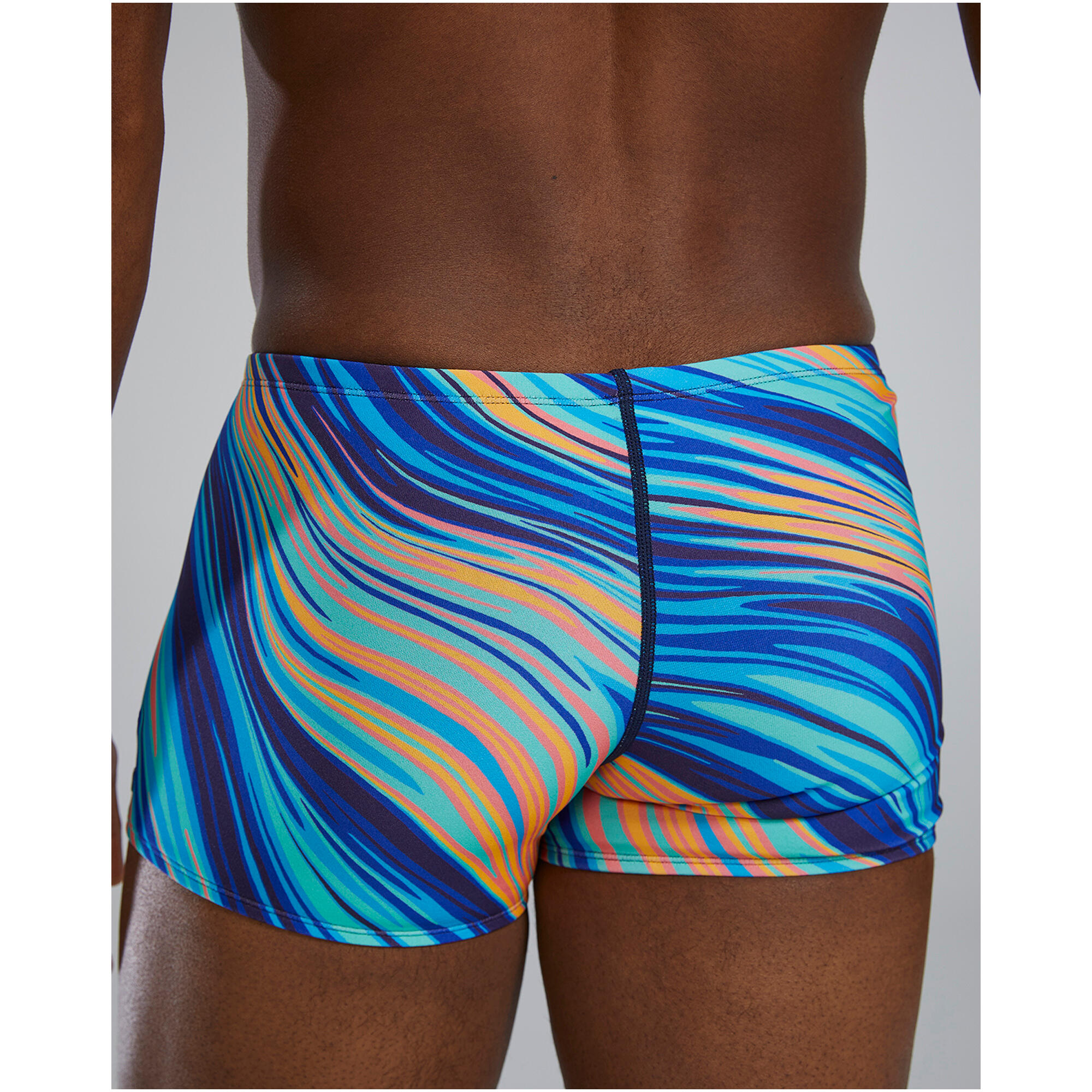 Spodenki pływackie męskie TYR Square Leg Swimsuit - Riptide 7/7