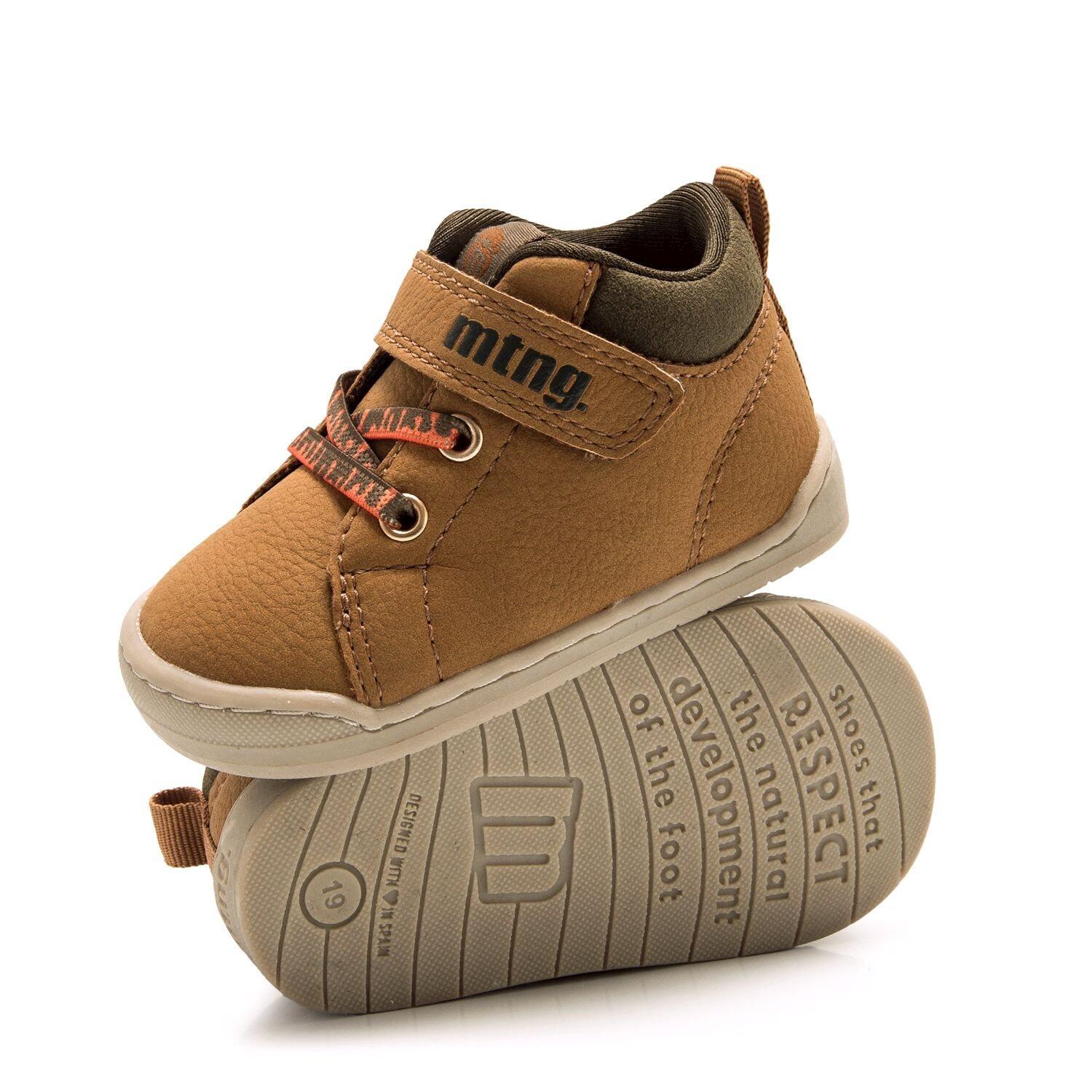 Sneakers barefoot Bambino MTNG KIDS Free baby Marrone 4/7