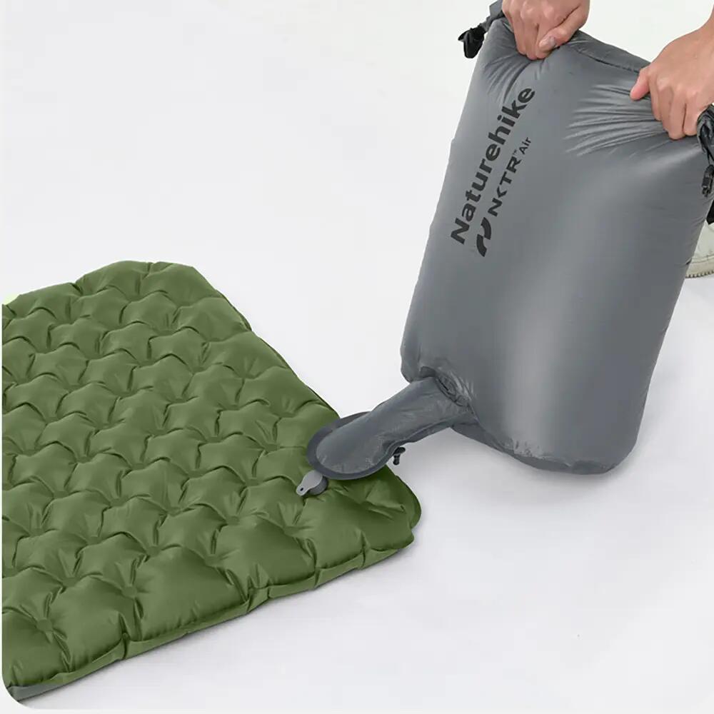 Colchón hinchable Doble Naturehike ligero verde 6/6
