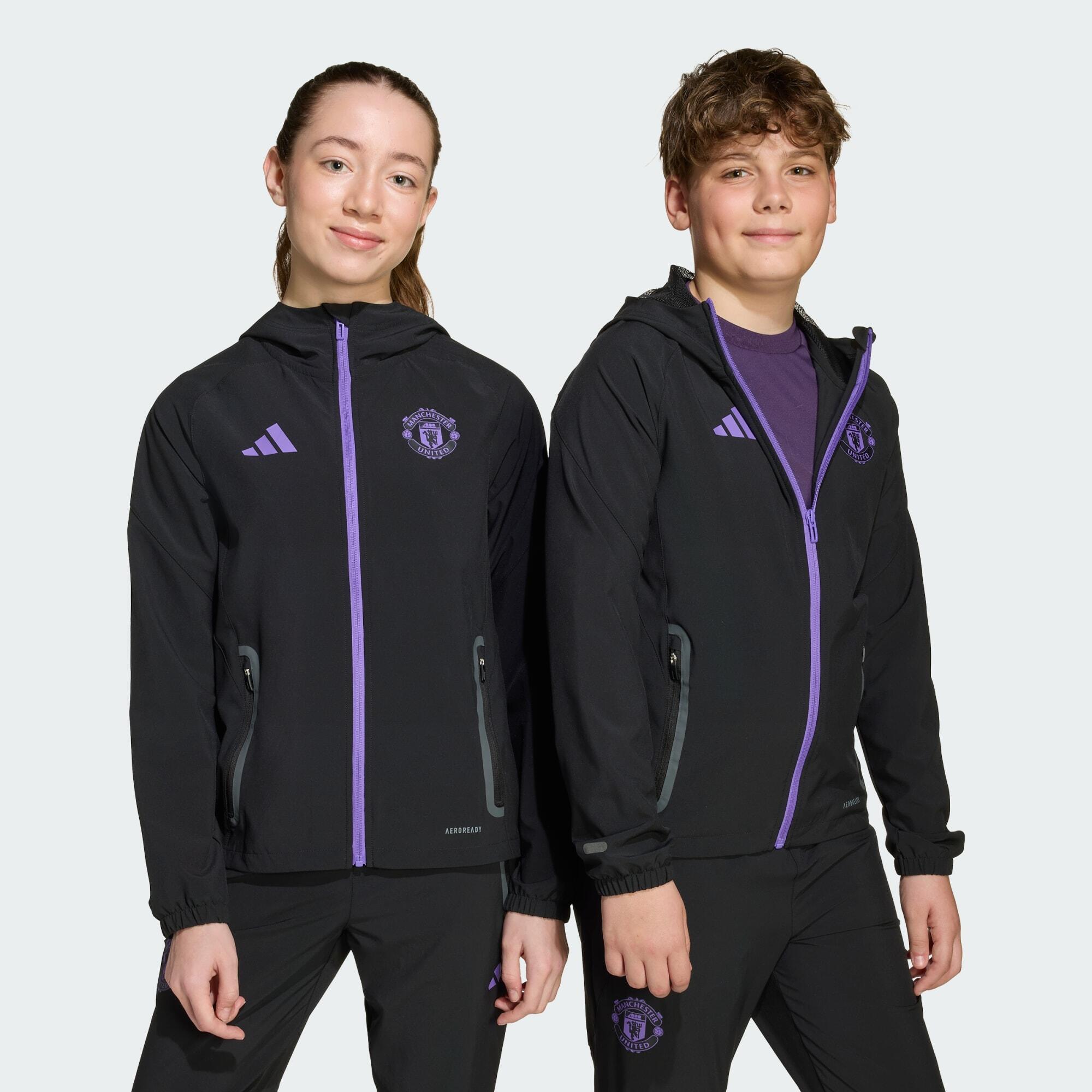 ADIDAS Bunda Manchester United Tiro 25 Competition Vis Tech Travel