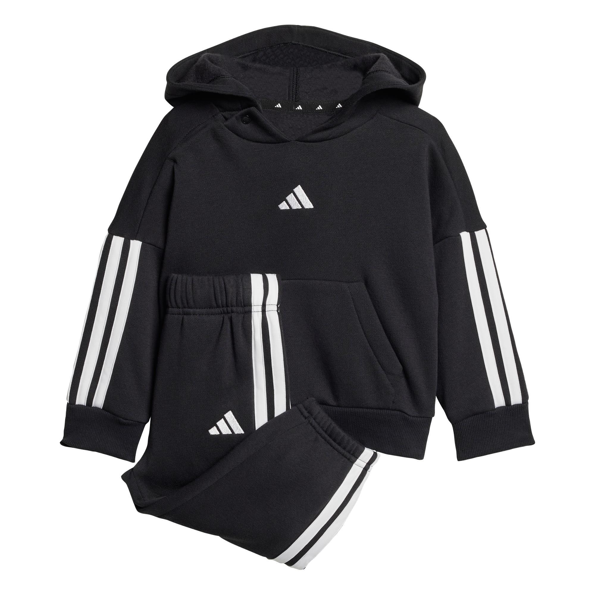 Adidas - Ensemble Sportswear Essentials Enfants - Survêtement - Blanc|noir - 2-3 Ans - Decathlon