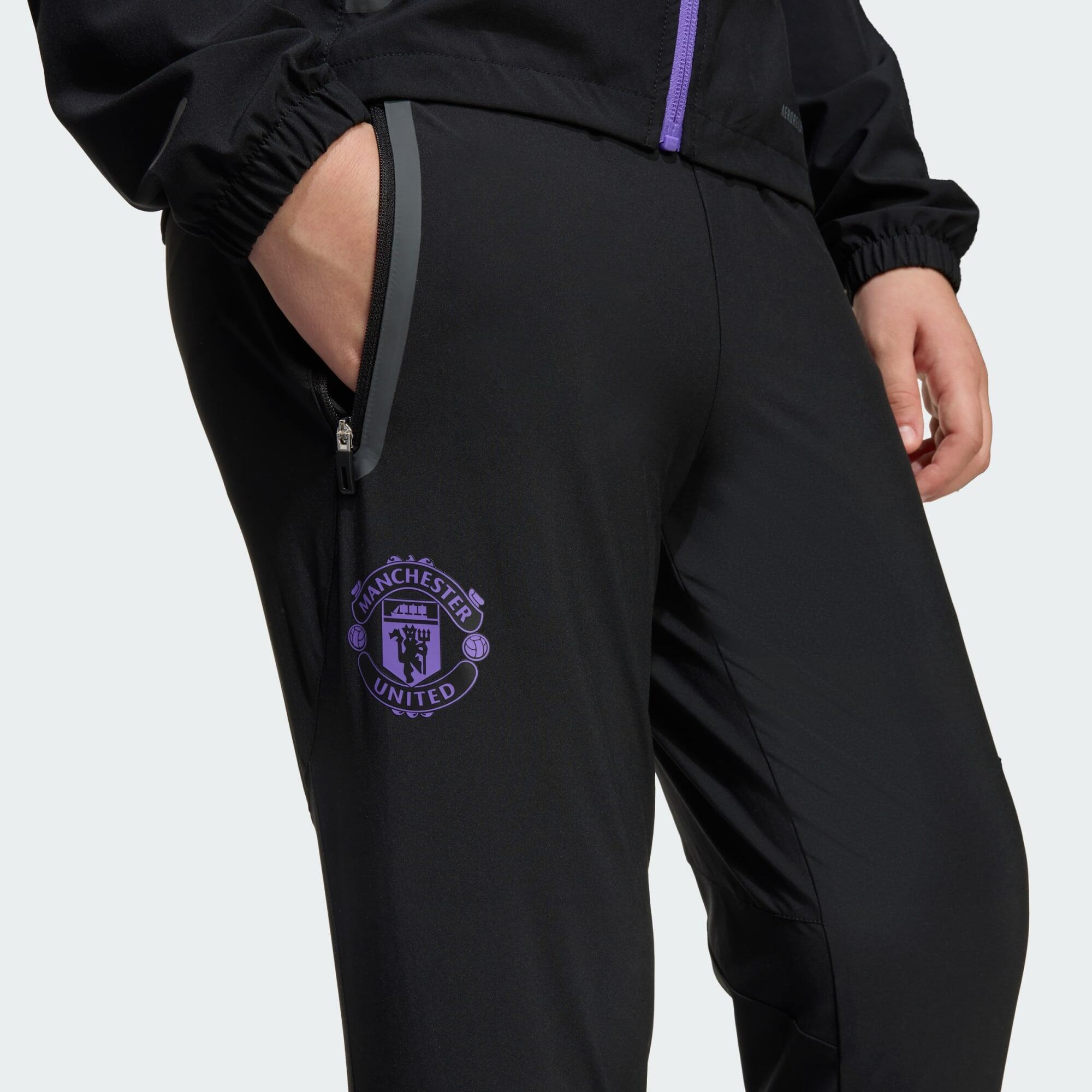 Manchester United Tiro 25 Competition Vis Tech Kids Travel Hose 6/7