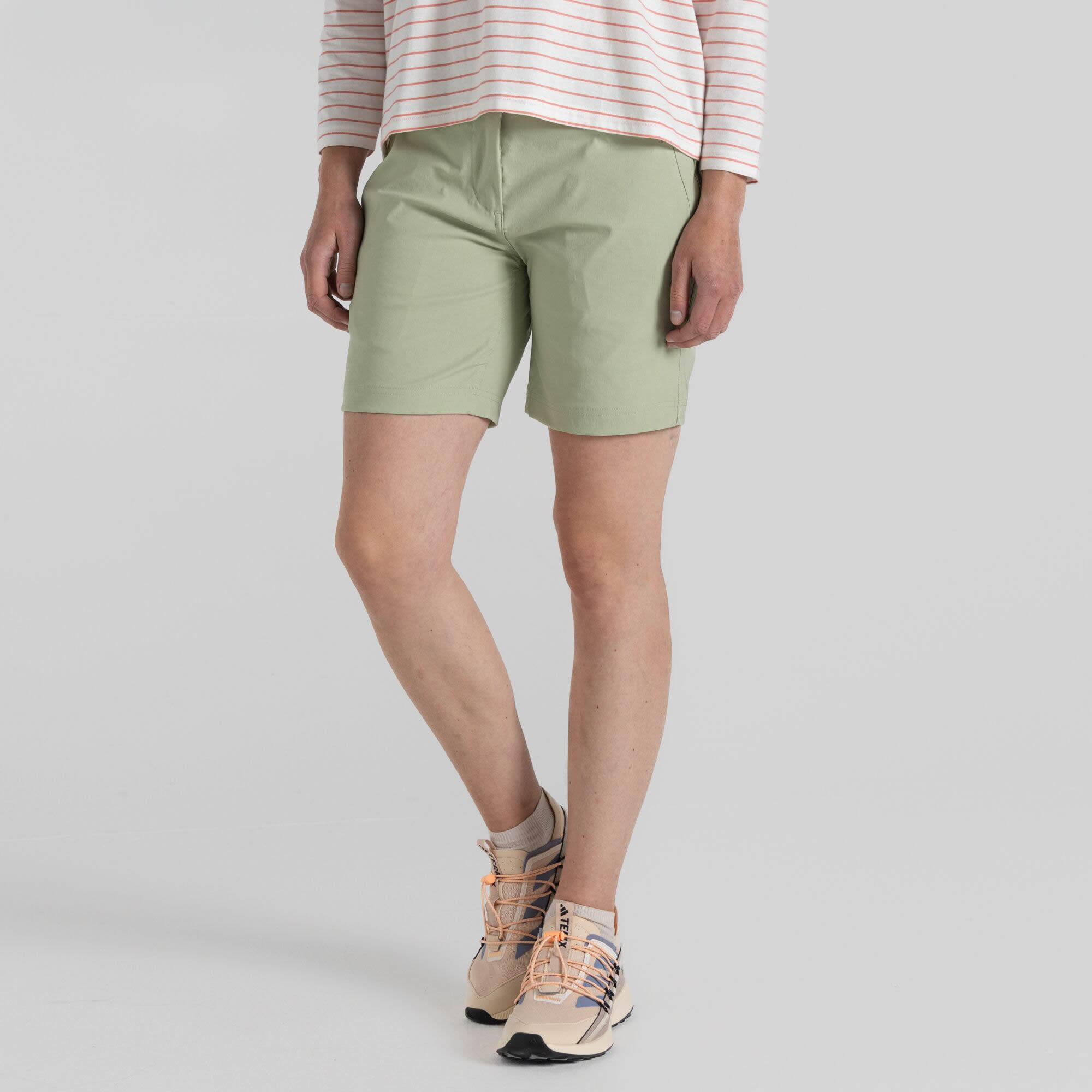 CRAGHOPPERS Craghoppers NosiDefence Ladies Kiwi Pro Stretch III Shorts (CWJ1284)