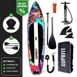 Suprfit SUP Board Set Water Marble avec siège et pagaie de kayak